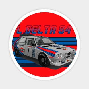 Lancia Delta Group B Martini Magnet